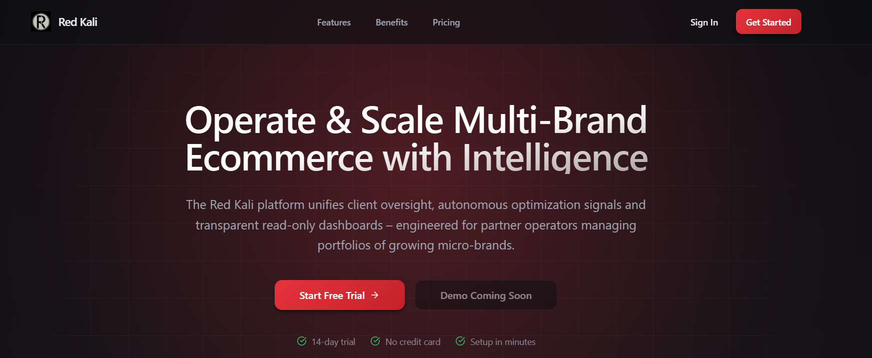 Business Sales SaaS Platform